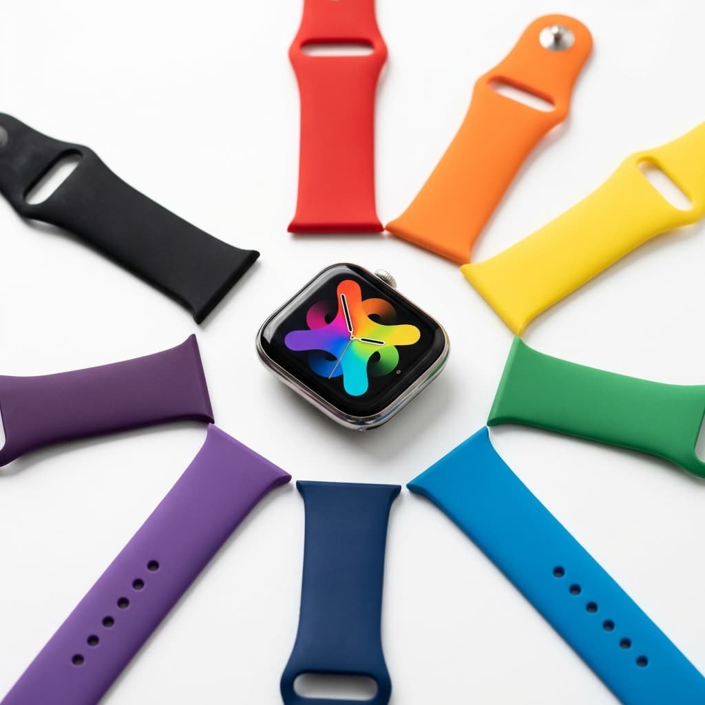 Smartwatch Ultra 9 (7+1 Edition) | Display 2.03” HD, Chiamate Bluetooth, 7 Cinturini Inclusi, Ricarica Wireless