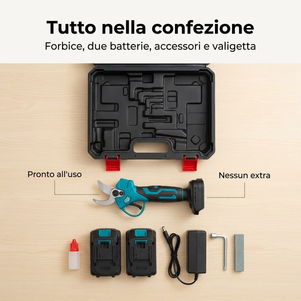 Forbici da Potatura Elettriche Nano Banana Pro - foto 4