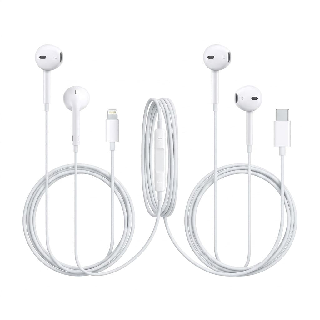 Auricolari con filo EarPods – USB-C / Lightning | Microfono e Controlli Integrati - foto 1