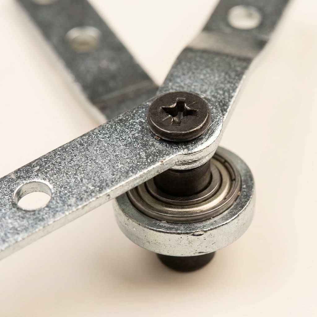 Dettaglio Biella di ricambio per abbacchiatore scuotitore olive elettrico con cuscinetto