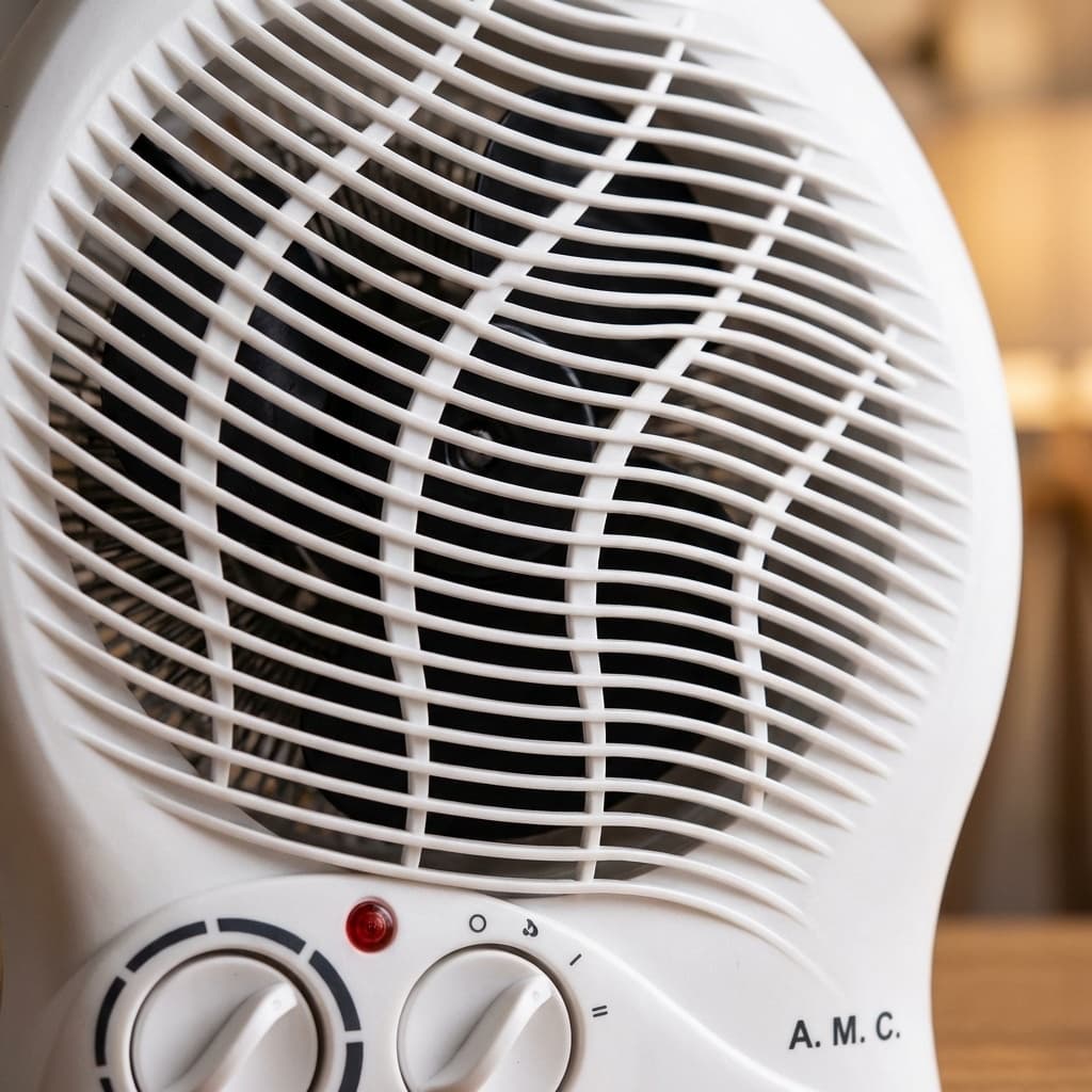 Dettaglio Caldo Bagno Elettrico 2000W Termoventilatore Riscaldamento Silenzioso 2 Potenze