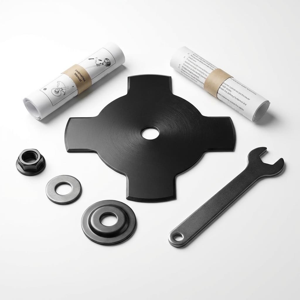 Disco per Decespugliatore 4 denti 230mm - foto 1