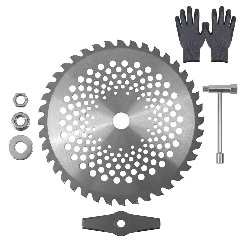 Disco per Decespugliatore 40 denti 255mm forato - foto 1