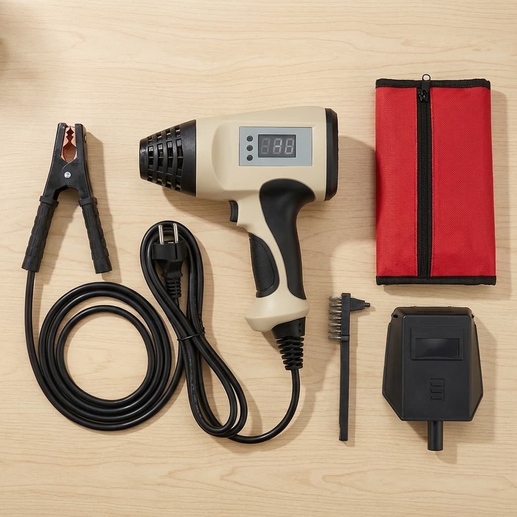 Contenuto confezione Saldatrice Portatile Digitale STAGLUCK – Display Smart | 220V | Tecnologia Inverter | Compatta e Leggera | Saldatura Professionale Rapida e Precisa